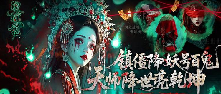 中式恐怖拉满！茅山道士携桃木剑斩狐妖，神装在手秒破鬼蜮！