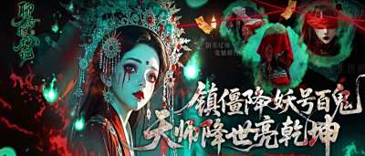 中式恐怖拉满！茅山道士携桃木剑斩狐妖，神装