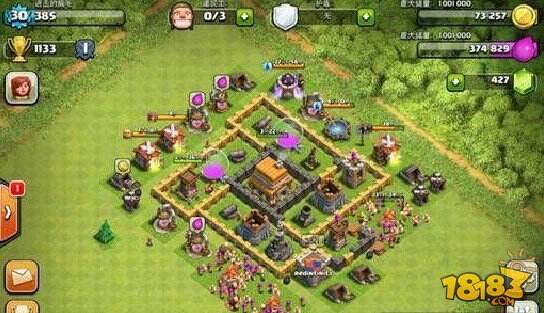 部落战争攻略5本神阵图