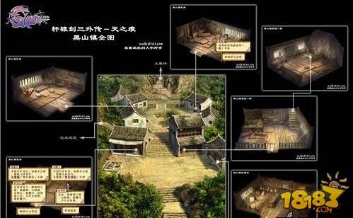 轩辕剑参外传黑山镇剧情解析
