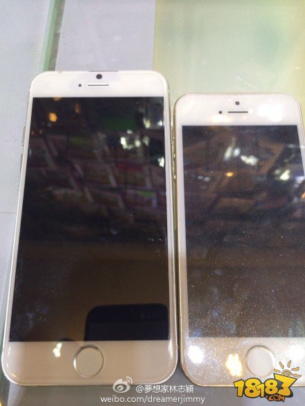 林志颖微博曝光iPhone 6真机照