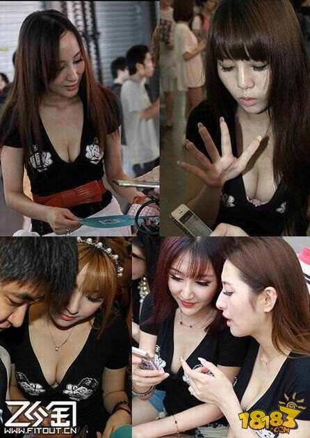 “抢镜”2014ChinaJoy 飞淘MM现场美照大曝光