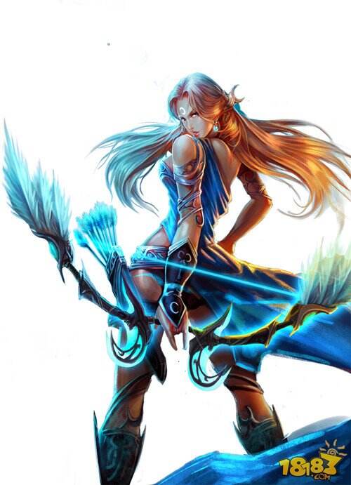 欧洲神曲《圣火英雄传》唯美女神原画曝光