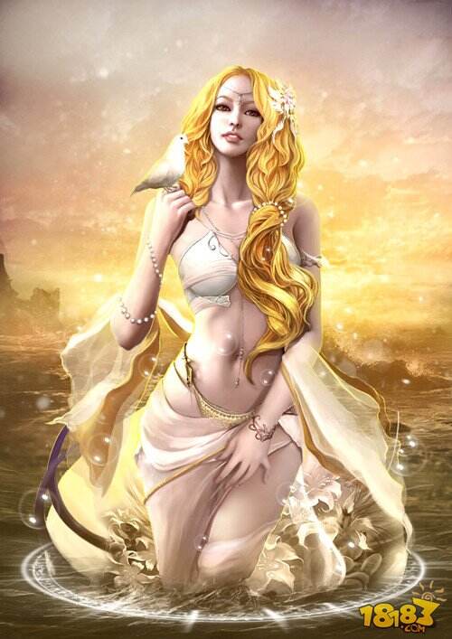 欧洲神曲《圣火英雄传》唯美女神原画曝光