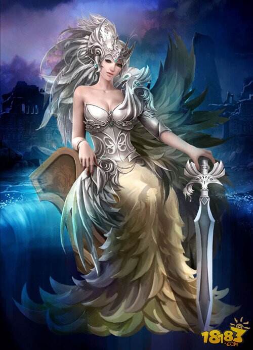 欧洲神曲《圣火英雄传》唯美女神原画曝光