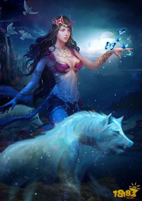 欧洲神曲《圣火英雄传》唯美女神原画曝光