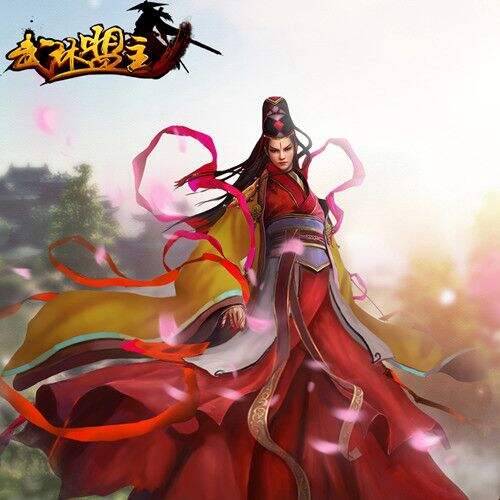 容我来张狂新游武林盟主霸气原画欣赏