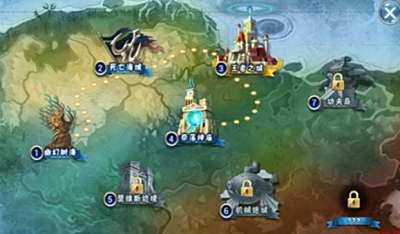 游龙英雄世界地图