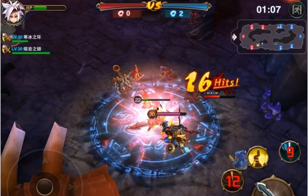 上古3战场模式中的英雄主义3v3战场