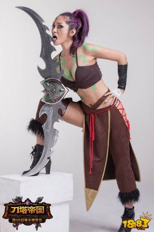 外刚内柔 徐艳璐cos伊利丹外表宁静,内心狂暴的徐艳璐,如果你见过现实