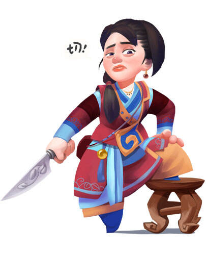 龙门镖局盛秋月图鉴 是个合格的大姐大