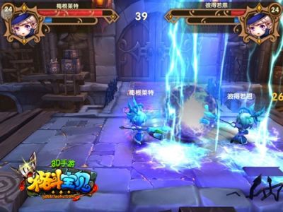 格斗宝贝战斗场景