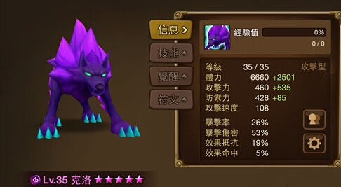 魔灵召唤暗犬神怎么样 暗犬神符文解析