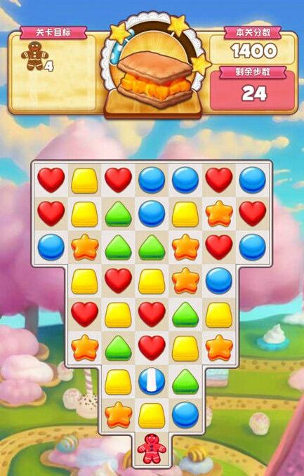 碎碎曲奇游戏界面及玩法规则介绍