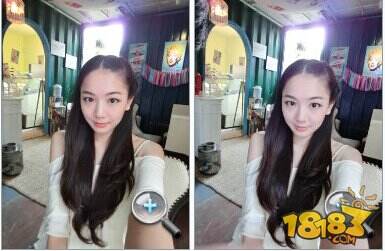 自拍神器哪家强 美图PK卡西欧TR350美颜效果