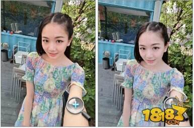 自拍神器哪家强 美图PK卡西欧TR350美颜效果