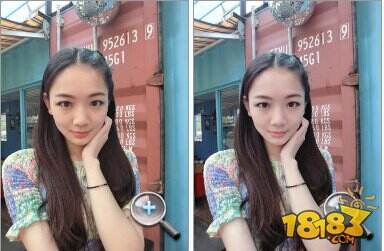 自拍神器哪家强 美图PK卡西欧TR350美颜效果
