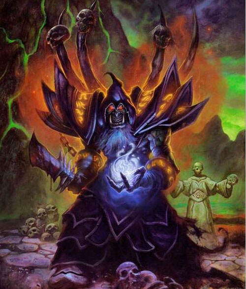 炉石传说职业英雄术士古尔丹人物背景