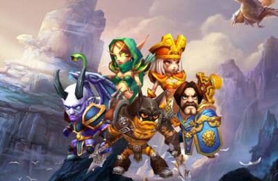 龙战骑士游戏登陆界面图赏