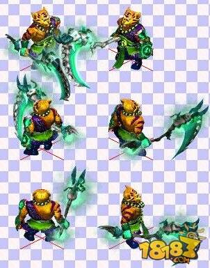 梦幻西游手游虎头怪武器大全虎头怪武器造型属性