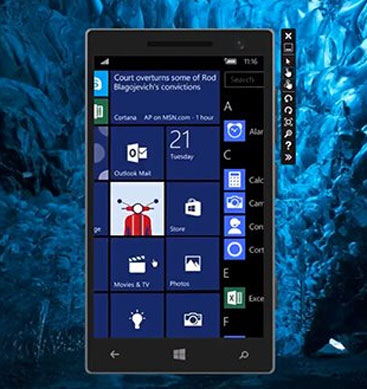 Win10 Mobile预览版10240模拟器上手演示