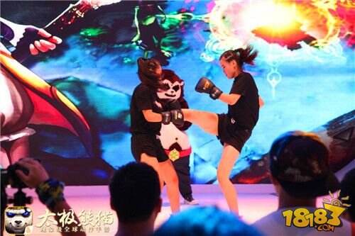 美女拳手嗨翻天《太极熊猫》真人对打引爆CJ