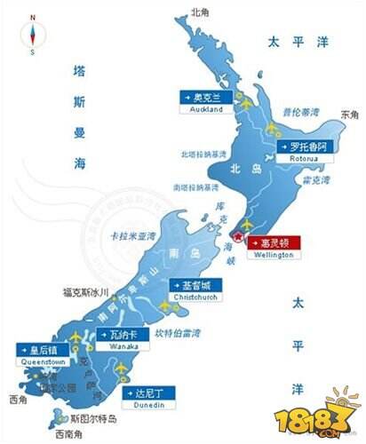 新西兰纯天然的美景不仅吸引了电影摄制组,也是许多游戏地图的取景地!