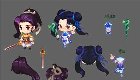 仙剑客栈手办原稿大曝光 唯美可爱