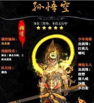 西游降魔篇3D孙悟空神将合成需要多少碎片