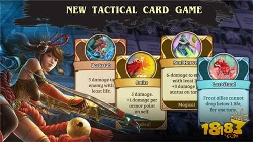 香港卡牌对战手游新作《佣兵降临》预告曝光