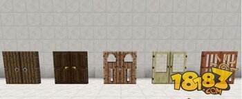 我的世界不同种类门mod存档下载