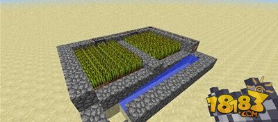我的世界全自动小麦收割机制作方法