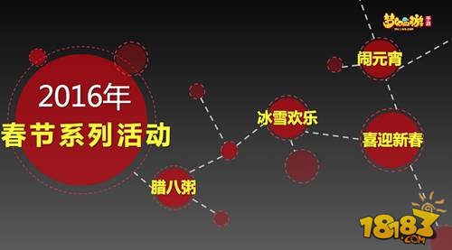 梦幻西游手游嘉年华曝2016年更新计划