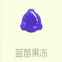 蓝莓果冻