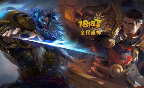 全民超神光芒狮王对比圣战神 