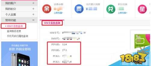 怎么查询中国移动SIM卡PIN码和PUK码方法解析