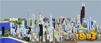 别人的世界 大神用我的世界打造芝加哥城