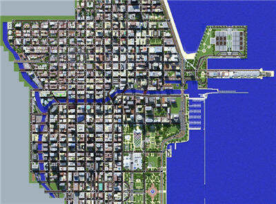 别人的世界 大神用我的世界打造芝加哥城