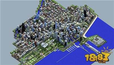 别人的世界 大神用我的世界打造芝加哥城