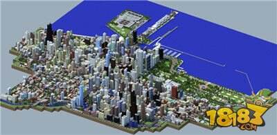 别人的世界 大神用我的世界打造芝加哥城