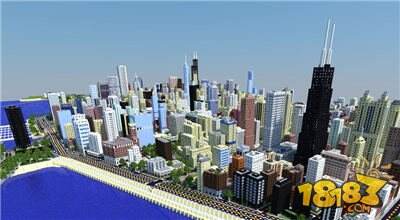 别人的世界 大神用我的世界打造芝加哥城