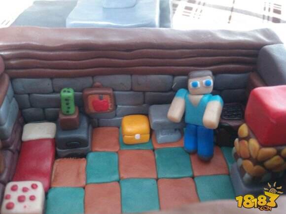 有爱！玩家粘土制作我的世界周边