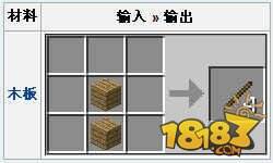 我的世界木棍怎么做 0.13.1木棍合成方法和用途介绍