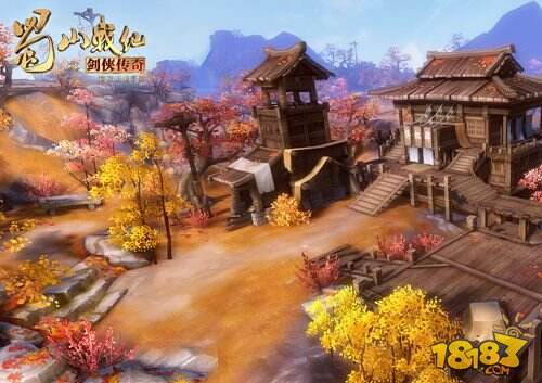 蜀山战纪之剑侠传奇曝场景概念图