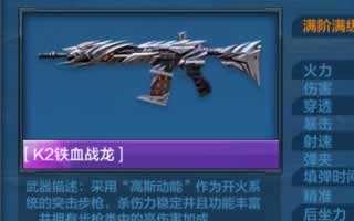 全民突击猎隼XS+K2铁血战龙搭配分析