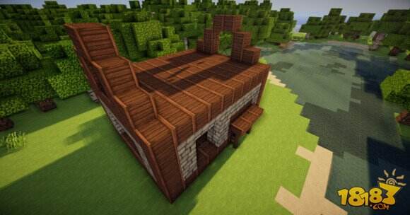 我的世界简单精致的欧式小房子建造教学