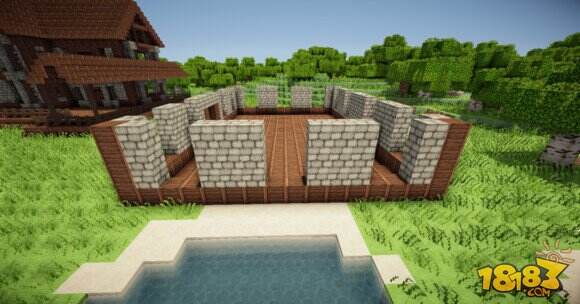 我的世界建筑教学：三层小旅馆建造方法