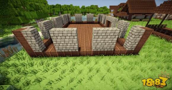 我的世界建筑教学：三层小旅馆建造方法