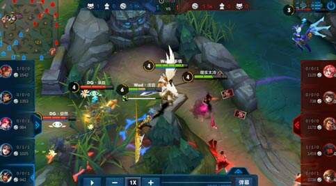 王者荣耀18183小组赛D组 WODOGS VS DG A队实况