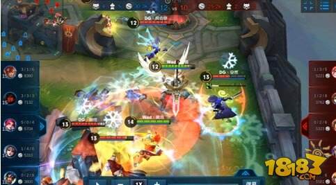 王者荣耀18183小组赛D组 WODOGS VS DG A队实况